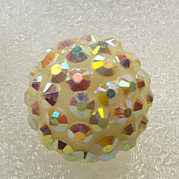 Sparkling Dome Rhinestone Earrings - Picture 6 of 9